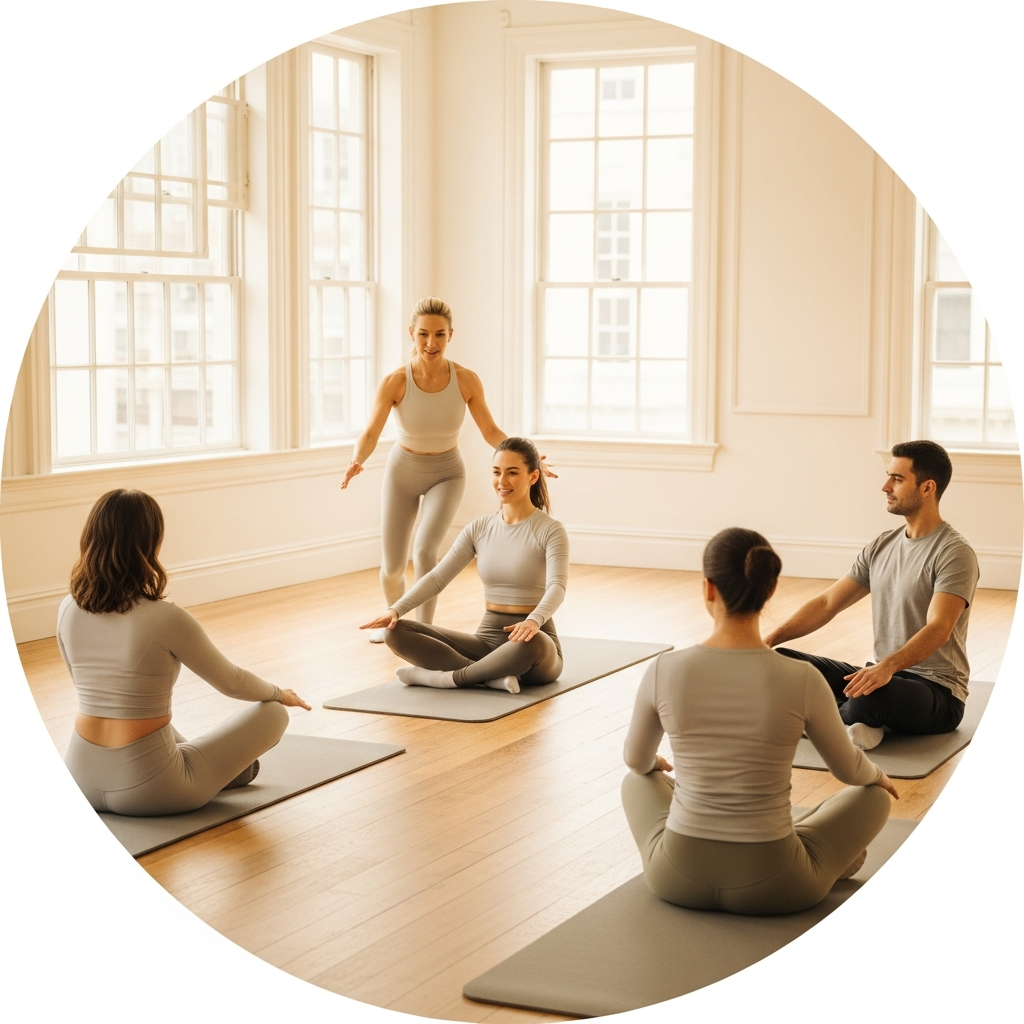 Студия UPilates — групповые занятия